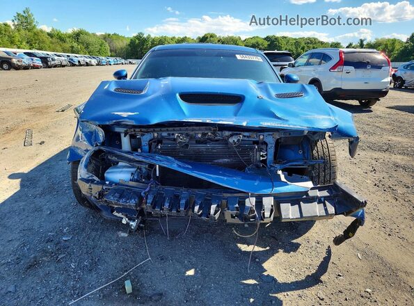 2C3CDZFJ0LH198329 2020 DODGE CHALLENGER Blue Vista frontal
