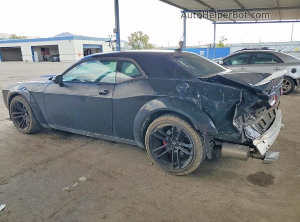 2C3CDZFJ0MH539259 2021 DODGE CHALLENGER Черный Задняя левая четверть