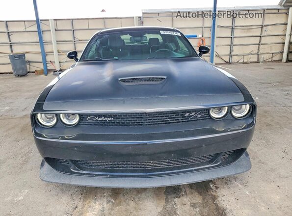 2C3CDZFJ0MH539259 2021 DODGE CHALLENGER Черный Вид спереди