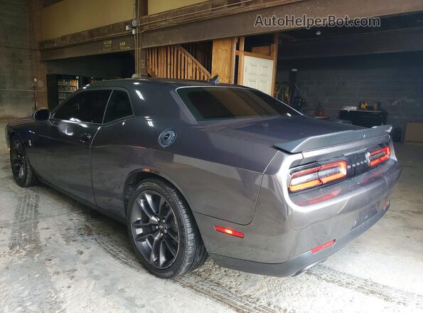 2C3CDZFJ0MH586906 2021 DODGE CHALLENGER Gray Rear right