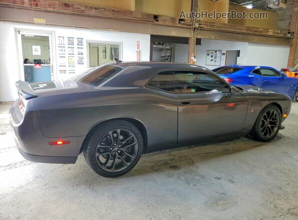 2C3CDZFJ0MH586906 2021 DODGE CHALLENGER Gray Front view