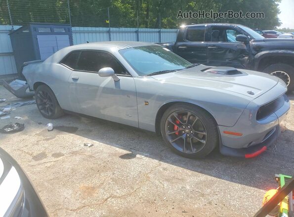 2C3CDZFJ0MH673883 2021 DODGE CHALLENGER Gray Առջևի աջ
