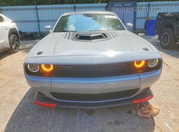 2C3CDZFJ0MH673883 2021 DODGE CHALLENGER Gray Դիմացի տեսք