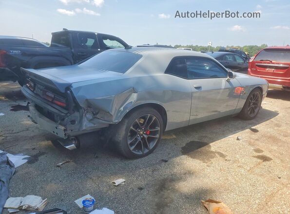 2C3CDZFJ0MH673883 2021 DODGE CHALLENGER Gray Հետևի աջ