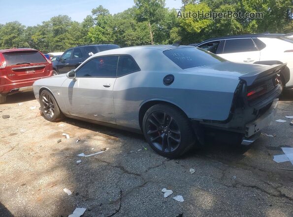 2C3CDZFJ0MH673883 2021 DODGE CHALLENGER Gray Հետևի ձախ