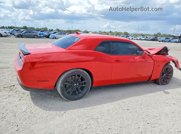 2C3CDZFJ0MH680851 2021 DODGE CHALLENGER Red Rear right