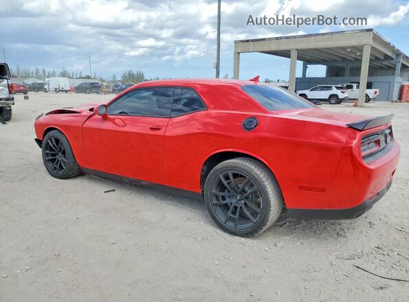2C3CDZFJ0MH680851 2021 DODGE CHALLENGER Red Rear left