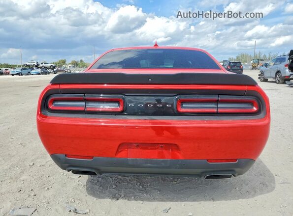 2C3CDZFJ0MH680851 2021 DODGE CHALLENGER Red Rear view