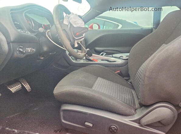 2C3CDZFJ0MH680851 2021 DODGE CHALLENGER Red Front interior view