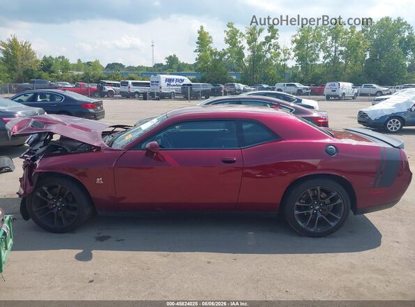 2C3CDZFJ0NH122578 2022 DODGE CHALLENGER Maroon 
