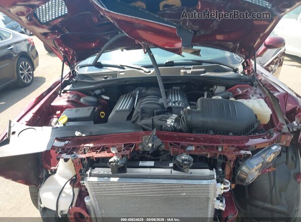 2C3CDZFJ0NH122578 2022 DODGE CHALLENGER Maroon Rear view