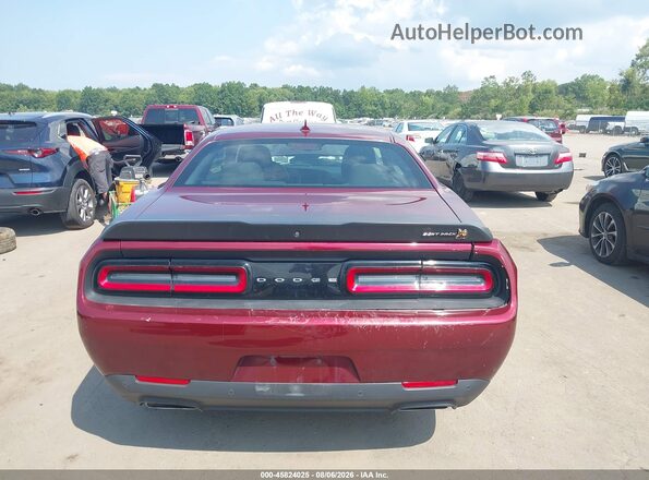 2C3CDZFJ0NH122578 2022 DODGE CHALLENGER Maroon 