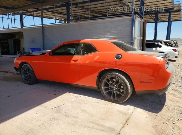 2C3CDZFJ0NH175426 2022 DODGE CHALLENGER Оранжевый Задняя левая четверть
