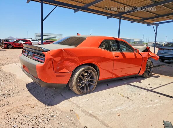 2C3CDZFJ0NH175426 2022 DODGE CHALLENGER Оранжевый Задняя правая четверть