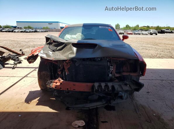 2C3CDZFJ0NH175426 2022 DODGE CHALLENGER Оранжевый Вид спереди