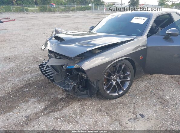 2C3CDZFJ0PH614823 2023 DODGE CHALLENGER Gray Вид спереду
