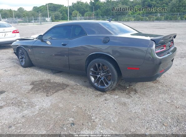 2C3CDZFJ0PH614823 2023 DODGE CHALLENGER Gray Задня ліва чверть