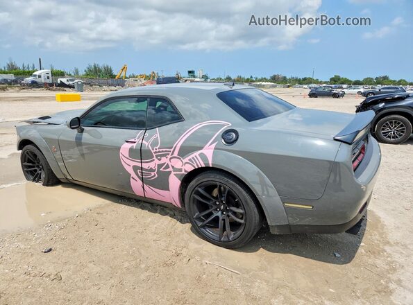 2C3CDZFJ0PH695676 2023 DODGE CHALLENGER Серый Задняя левая четверть