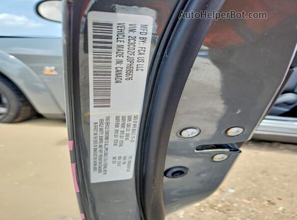 2C3CDZFJ0PH695676 2023 DODGE CHALLENGER Серый Вид подкапотного пространства