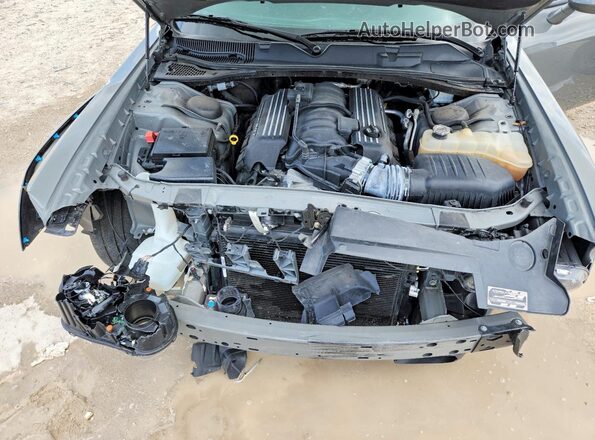 2C3CDZFJ0PH695676 2023 DODGE CHALLENGER Серый Вид задней части салона