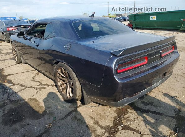 2C3CDZFJ1GH256292 2016 DODGE CHALLENGER Black Rear left