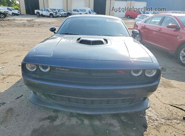 2C3CDZFJ1GH256292 2016 DODGE CHALLENGER Black Front view