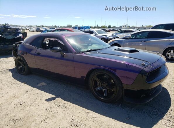 2C3CDZFJ1GH326065 2016 DODGE CHALLENGER Purple წინა მარჯვენა