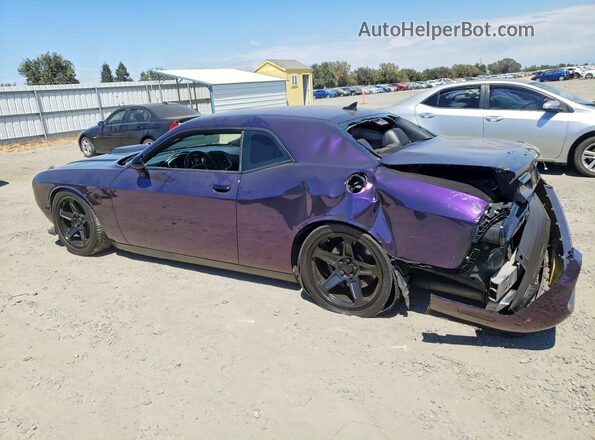 2C3CDZFJ1GH326065 2016 DODGE CHALLENGER Purple უკანა მარცხენა