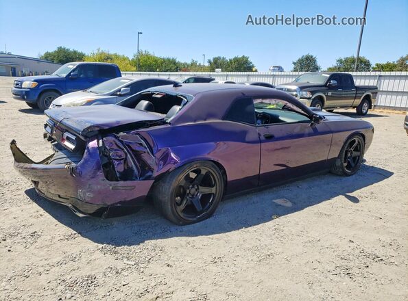 2C3CDZFJ1GH326065 2016 DODGE CHALLENGER Purple უკანა მარჯვენა