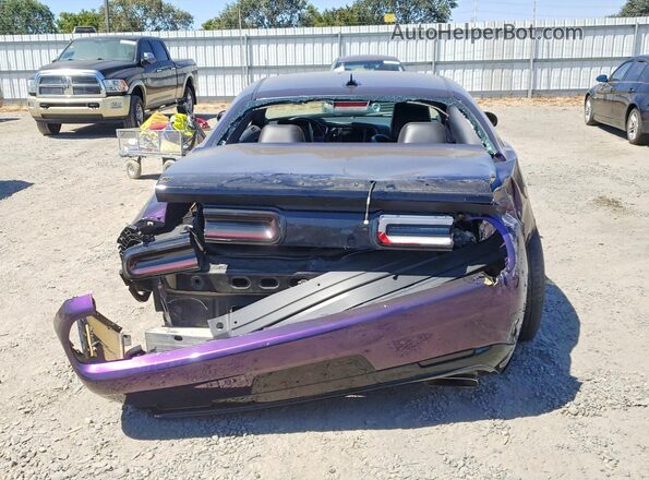 2C3CDZFJ1GH326065 2016 DODGE CHALLENGER Purple უკანა ხედი