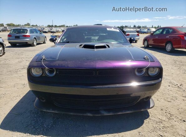 2C3CDZFJ1GH326065 2016 DODGE CHALLENGER Purple წინა ხედი