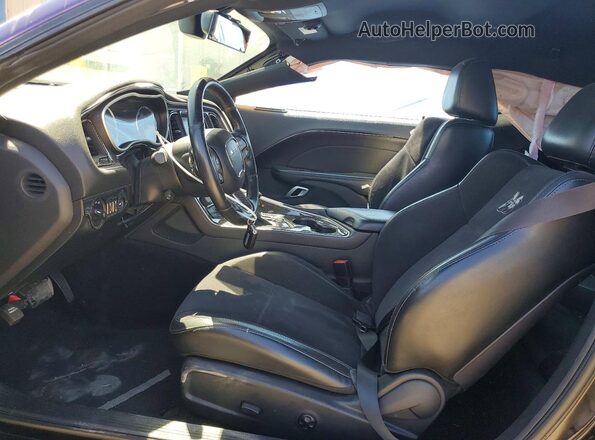 2C3CDZFJ1GH326065 2016 DODGE CHALLENGER Purple წინა სალონის ხედი