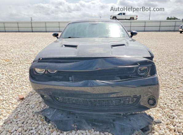 2C3CDZFJ1JH131252 2018 DODGE CHALLENGER Черный Вид спереди