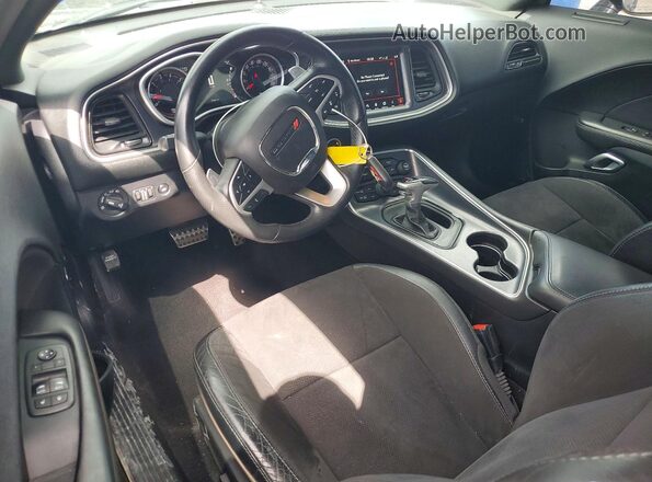 2C3CDZFJ1JH131252 2018 DODGE CHALLENGER Черный Вид панели приборов