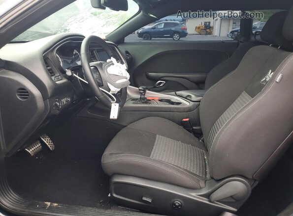 2C3CDZFJ1KH687949 2019 DODGE CHALLENGER Black Vista interior delantera