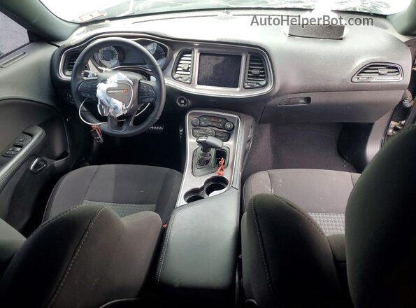 2C3CDZFJ1KH687949 2019 DODGE CHALLENGER Black Vista del salpicadero