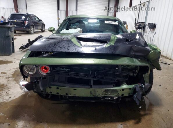 2C3CDZFJ1MH508179 2021 DODGE CHALLENGER Green Դիմացի տեսք