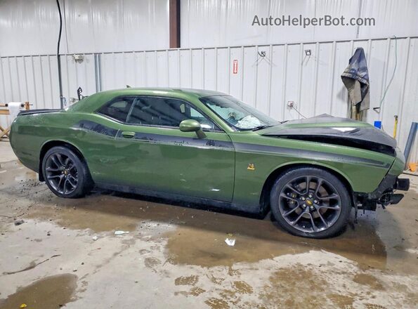 2C3CDZFJ1MH508179 2021 DODGE CHALLENGER Green Առջևի աջ