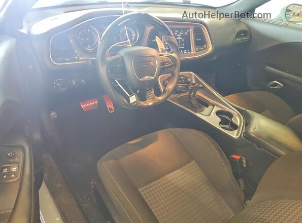 2C3CDZFJ1MH619363 2021 DODGE CHALLENGER Серый Вид панели приборов
