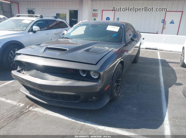 2C3CDZFJ1MH646093 2021 DODGE CHALLENGER Gray Front left