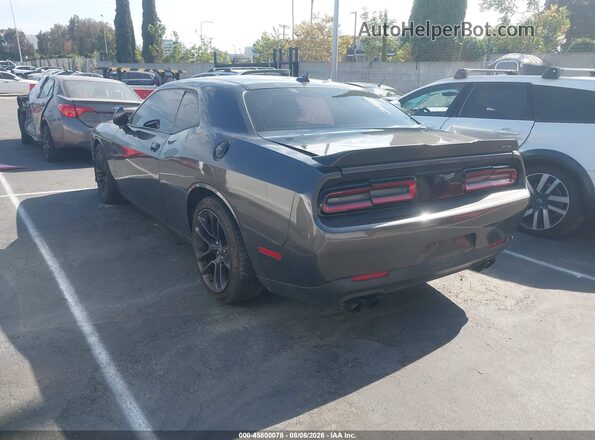 2C3CDZFJ1MH646093 2021 DODGE CHALLENGER Gray Rear left