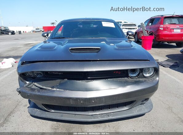 2C3CDZFJ1MH646093 2021 DODGE CHALLENGER Gray Dashboard view