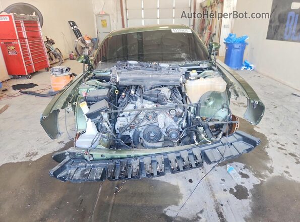 2C3CDZFJ2MH676672 2021 DODGE CHALLENGER Зеленый Вид спереди