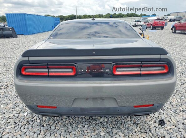 2C3CDZFJ3JH318377 2018 DODGE CHALLENGER Серый Вид сзади