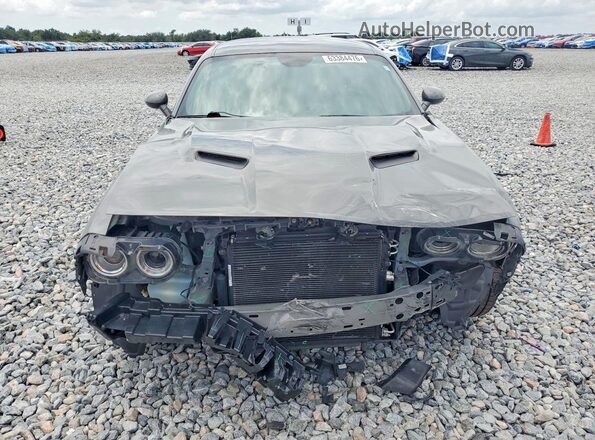 2C3CDZFJ3JH318377 2018 DODGE CHALLENGER Серый Вид спереди