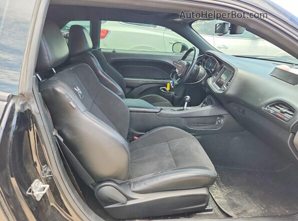 2C3CDZFJ3PH695459 2023 DODGE CHALLENGER Black Rear seats view