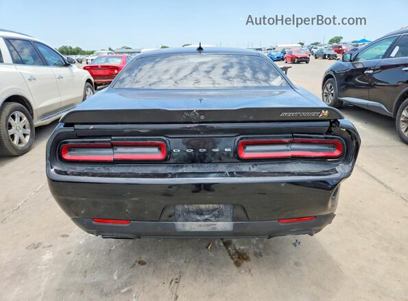 2C3CDZFJ3PH695459 2023 DODGE CHALLENGER Black Rear view