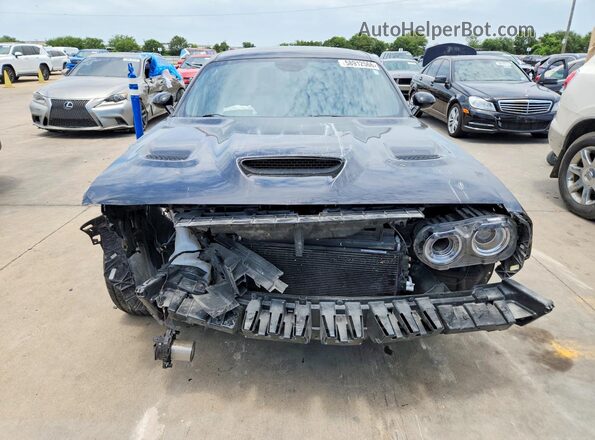 2C3CDZFJ3PH695459 2023 DODGE CHALLENGER Black Front view