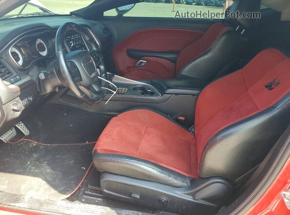 2C3CDZFJ5MH617910 2021 DODGE CHALLENGER White Front interior view