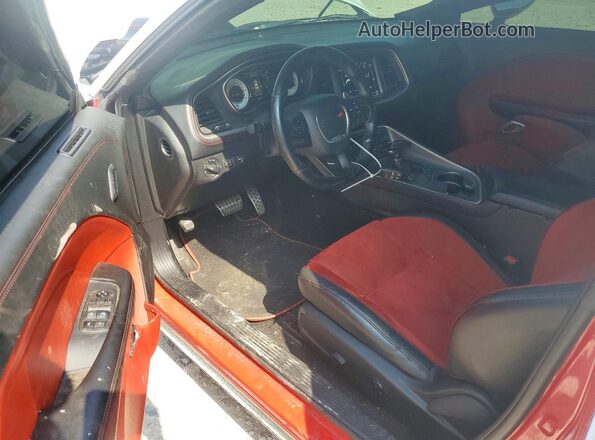 2C3CDZFJ5MH617910 2021 DODGE CHALLENGER White Dashboard view